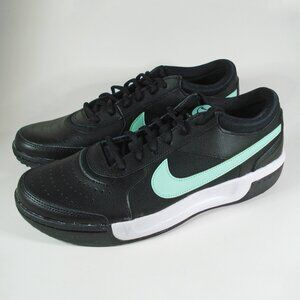 Nike Zoom Court Lite 3 Black Mint Green Men's Size 9.5 DH0626-005